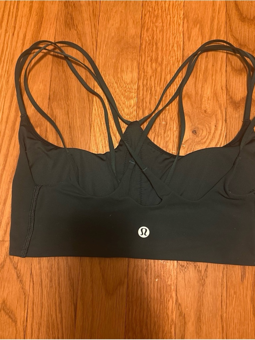lululemon athletica Teal Strappy Low-Impact Sports Bra